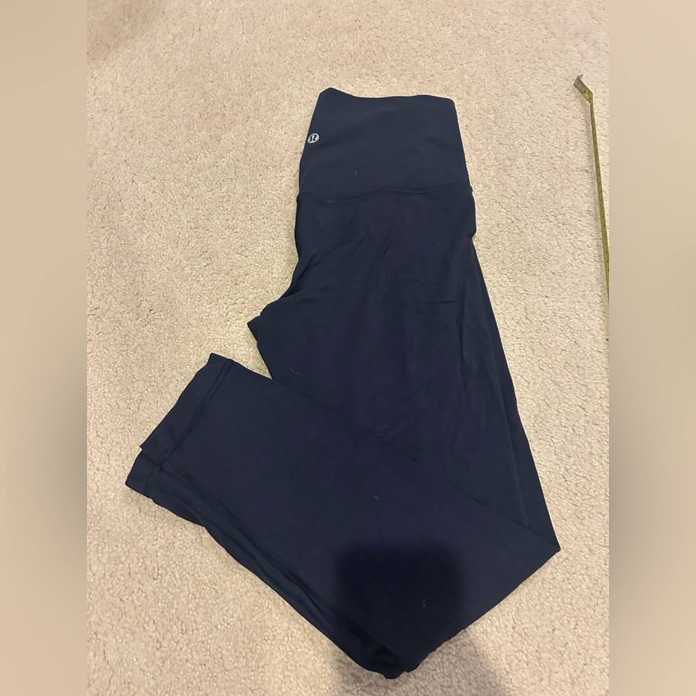lululemon athletica Align women’s size 6 Navy High-Rise Leggings